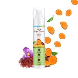 Mamaearth Ubtan Night Cream with Turmeric & Saffron for Skin Brightening 50G