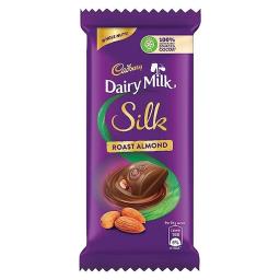 DAIRY MILK SILK ROAST ALMOND 58G