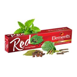 Elements Wellness Red Herbal Toothpaste Earth Minerals 150 gm Free Shipping