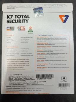 K7 Total security antivirus