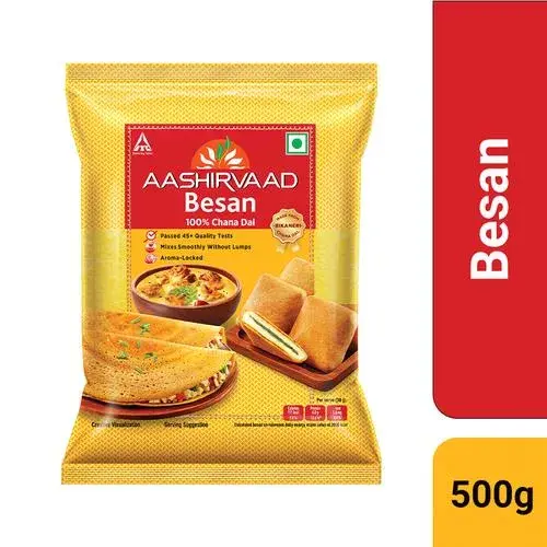 Aashirvaad Besan, 500 g Pouch