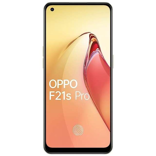 Oppo F21s Pro (Dawnlight Gold, 8GB RAM, 128 Storage)|6.43" FHD+ AMOLED|32MP Front Camera with Microlens|4500 mAh Battery with 33W SUPERVOOC Charger