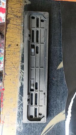 Bike Number Plate Black Cover