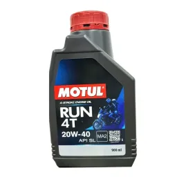 Bike Engine oil 900ml Motul Run 4t