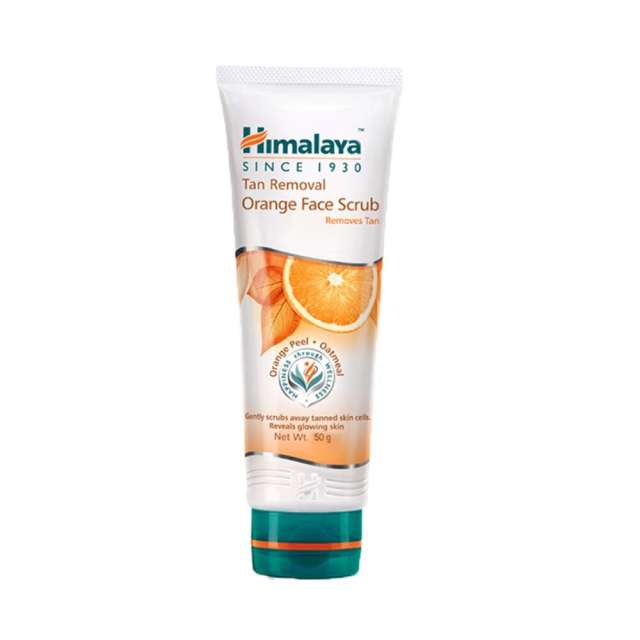 Himalaya Tan Removal Orange Face Scrub, 50 ml