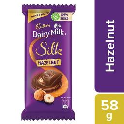 DAIRY MILK SILK HAZELNUT 58g