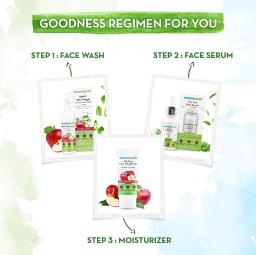 Mamaearth Apple Cider Vinegar Foaming Face Wash with Apple Cider Vinegar and Aloe Vera Water for Deep Cleansing - 150ml