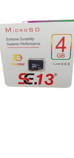 Micro sd SE.13 4GB Memory Card