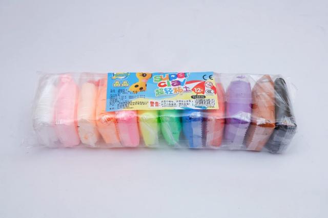 Super Light Clay Pack of 12 Colours