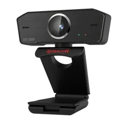 REDRAGON HITMAN 1080P Web Cam (Built-In Dual Microphone, GW800, Black)
