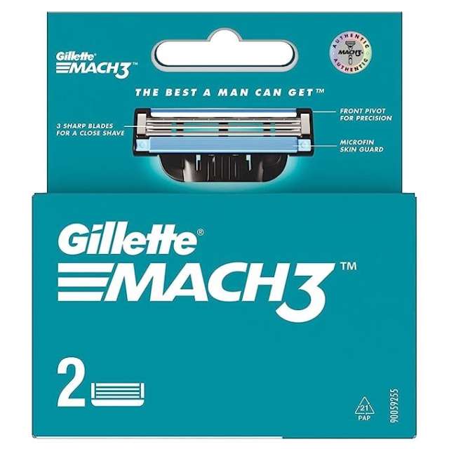 Gillette Mach3 - Manual Shaving Razor, 1 pc
