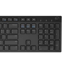 Wired Black Multimedia USB Keyboard