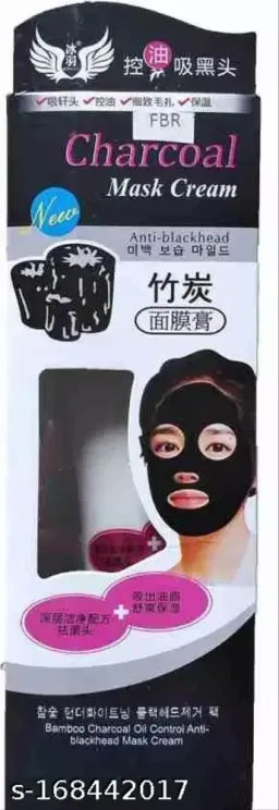Aroma Charcoal Face Pack 130gm Charcoal mask For Boys and Girl