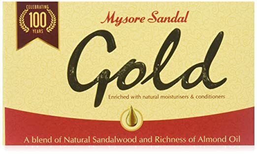 MYSORE SANDAL GOLD 125G SOAP/SABUN