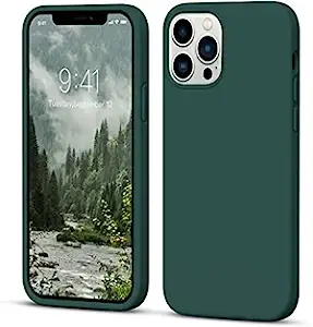 Iphone 12 Pro Silicon Back Cover  Green
