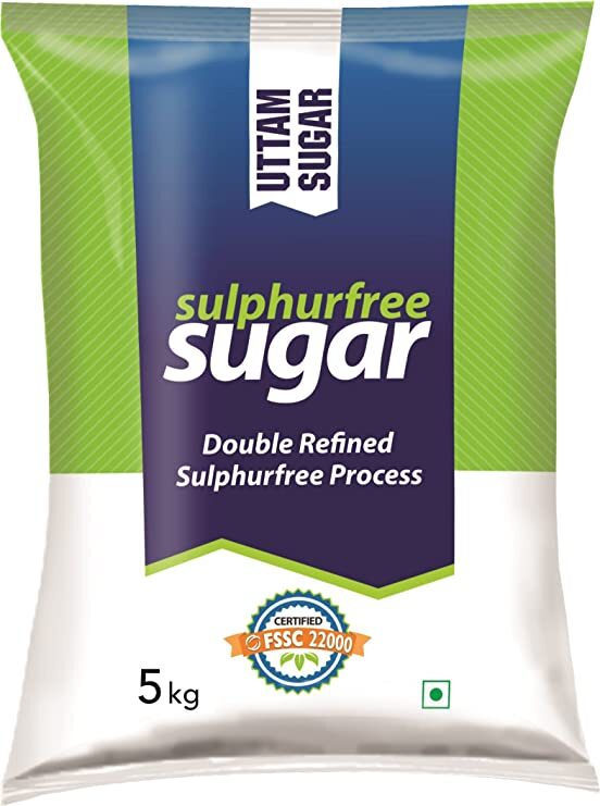 Uttam Sugar Sulphurless Sugar, 5 Kg