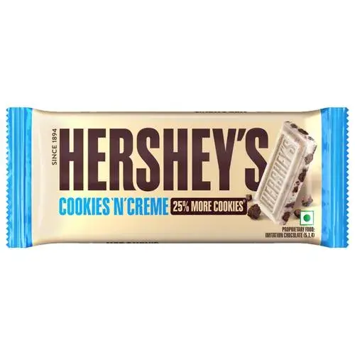 Hersheys Cookies 'N' Creme Chocolate Bar, 100 g