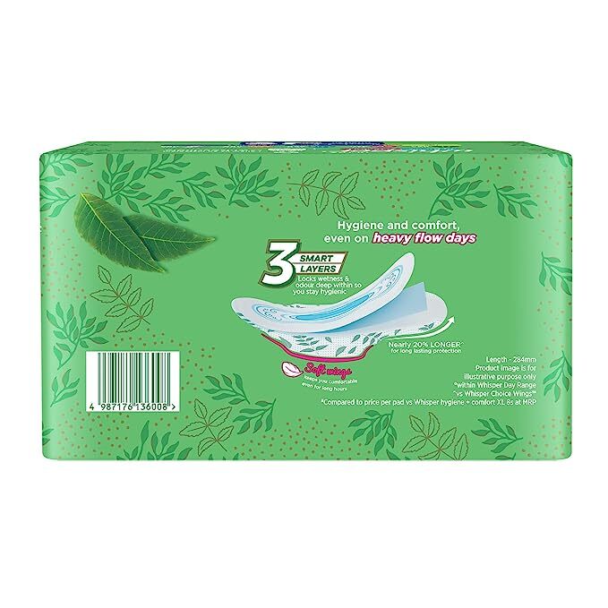 Buy Whisper Bindazzz Night Koala Soft XXXL+ Sanitary Pads - 85