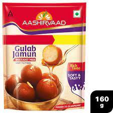 Aashirvaad Instant Gulab Jamun Mix, 160 g