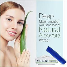 Meglow Aloe Vera Moisturizing Cold Cream for Dry Skin (125g )