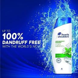 HEAD & SHOULDERS ANTI DANDRUFF SHAMPOO COOL MENTHOL, 180ml