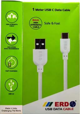 Flat  Micro C USB Data Cable