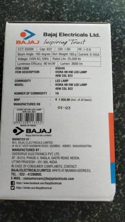 Bajaj 40 WATT LED
