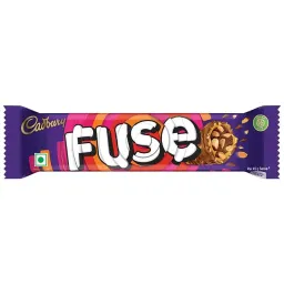 Cadbury Fuse Peanut & Caramel Filled Chocolate Bar, 45 g
