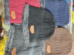Winter cap with neck warmer