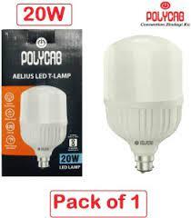 Polycab 20 W Round B22 LED Bulb (White)