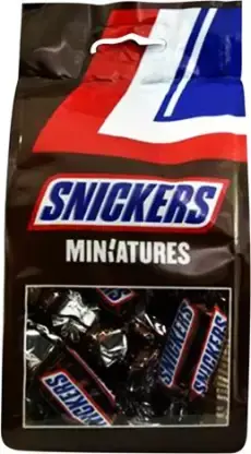 SNICKERS Mars Miniatures Bag (Imported) Bars (220 g)